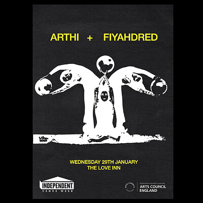 Idependent Venue Week w/ Arthi + Fiyahdred at The Love Inn