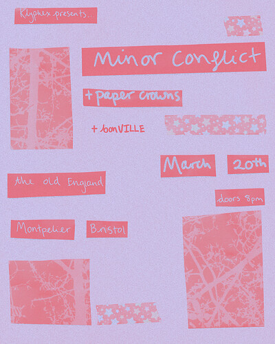 Minor Conflict + Supports at The Old England Pub