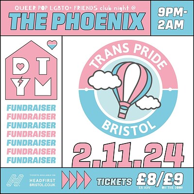 DTYM - Trans Pride Bristol Fundraiser at The Phoenix