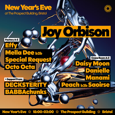 NYE: Joy Orbison & Friends at The Prospect Building