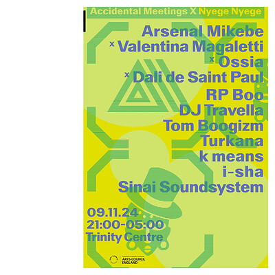 AM x Nyege on Sinai: RP Boo, DJ Travella +++ at The Trinity Centre