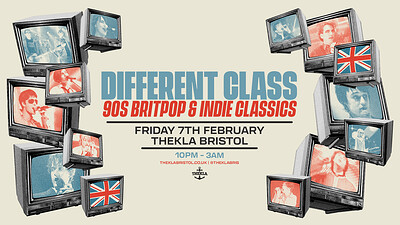 Different Class: 90s Britpop & Indie Classics at Thekla