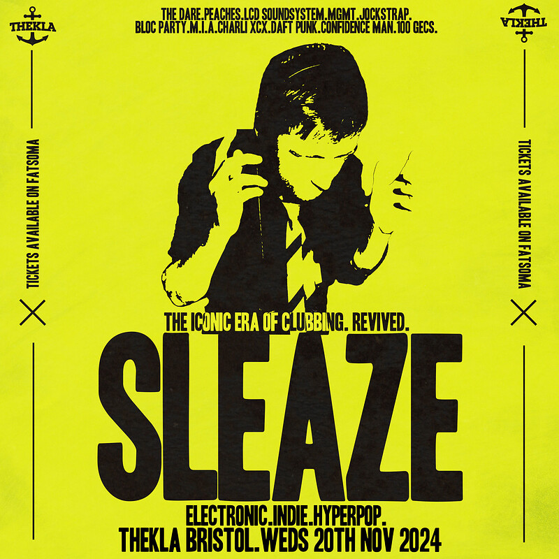 SLEAZE: Electro-Indie + Hyperpop at Thekla