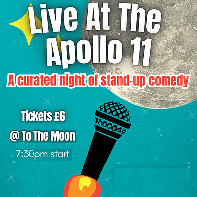 At The Apollo 11 - Comedy Night at To The Moon