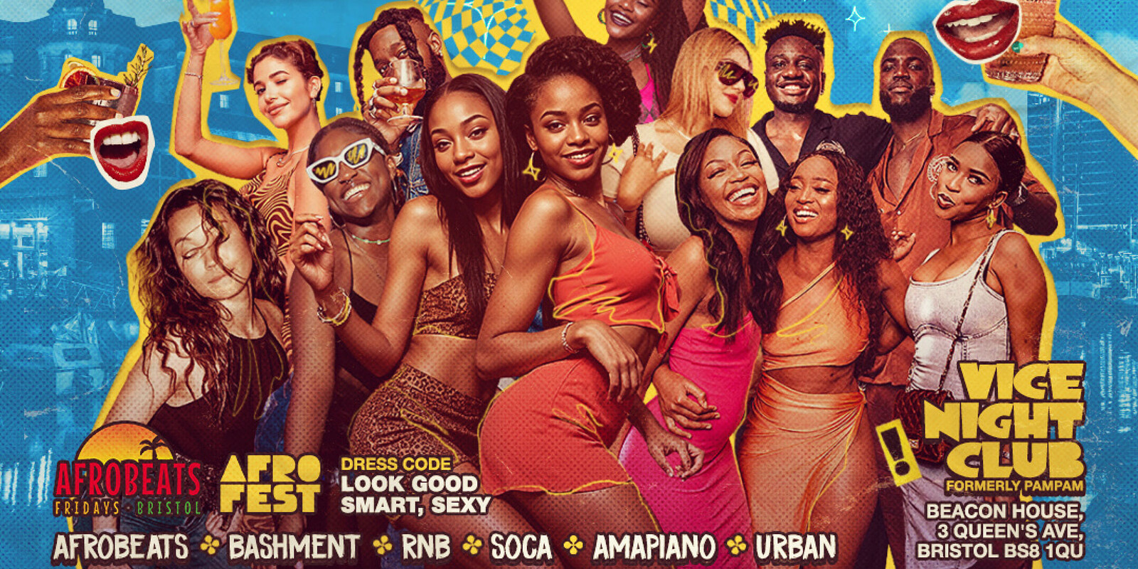 Afrobeats Fridays Bristol at Vice Night Club