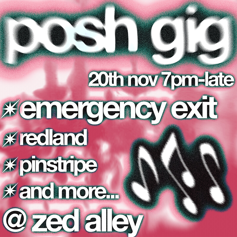 POSH GIG at Zed Alley